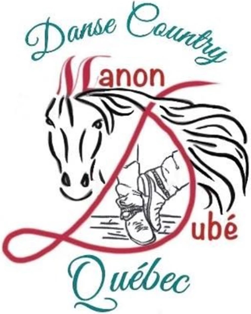 Danse Country Manon Dubé Québec logo