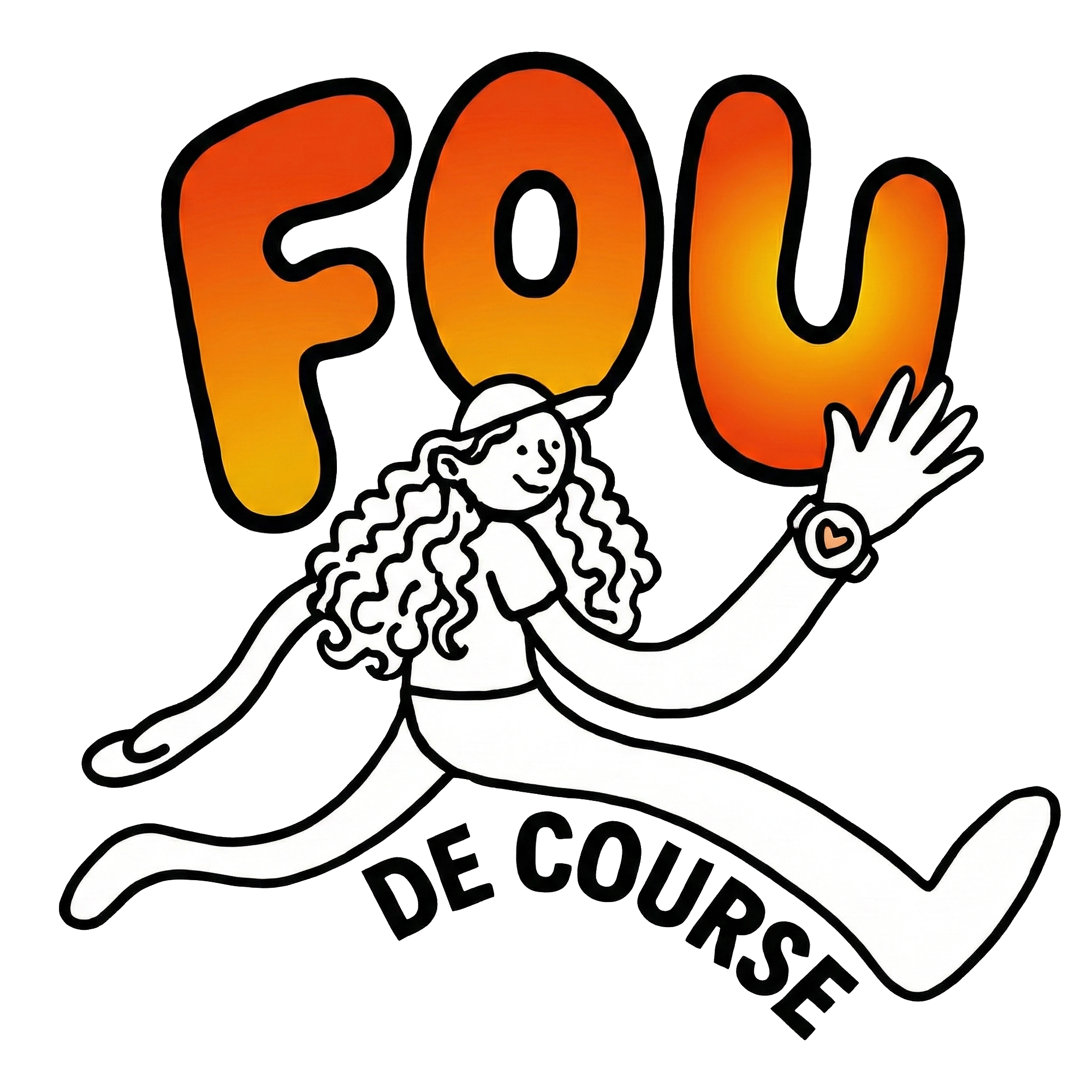 Fou de course logo